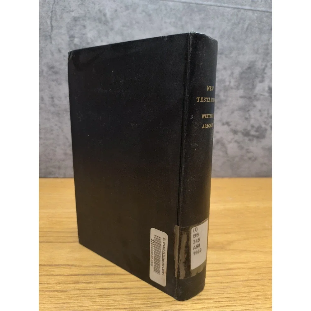 Western Apache and English New Testament Hardcover Vintage 1969 Lord and Saviour